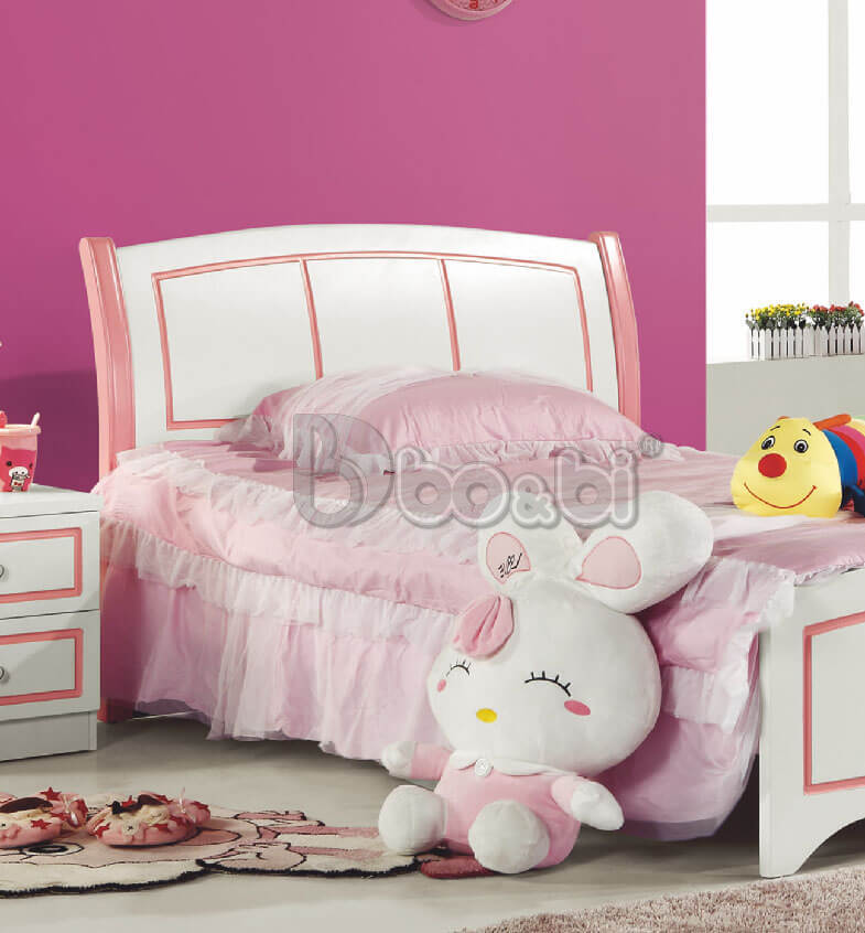 Giường công chúa màu trắng tinh tế BB BABY960G-2